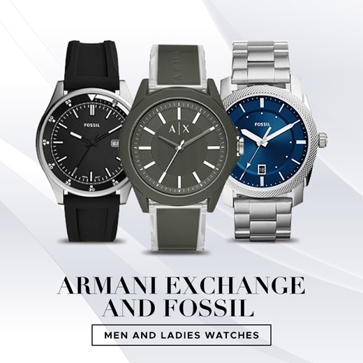 armani exchange fossil