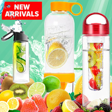 800ML Fruit Fuzer Infusing Infuser Water Bottle Portable Sports