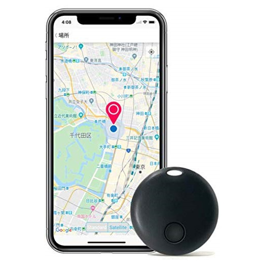 Qoo10 キホルダ型gps 紛失防止タグ キファインダ Safedome 忘れ物防止 鍵 財布 探し物見 追跡 スマトトラッカ 電池交換版 ブラッ Smart Tech