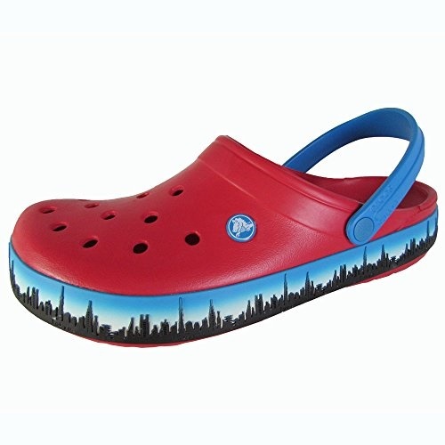 red mens crocs