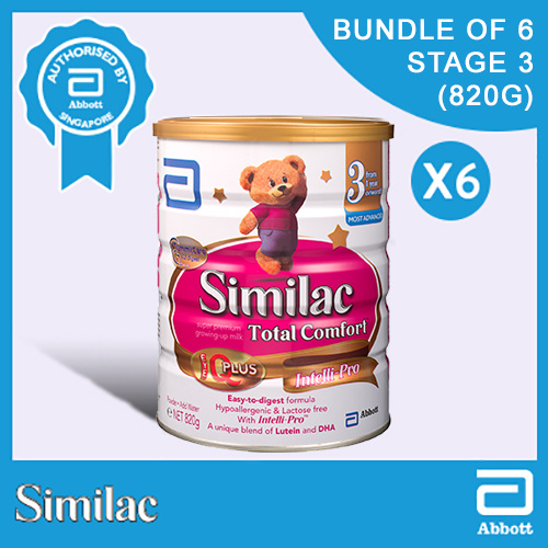 Buy Bundle Deal Of 6 Similac Total Comfort 3 820g Deals For Only S