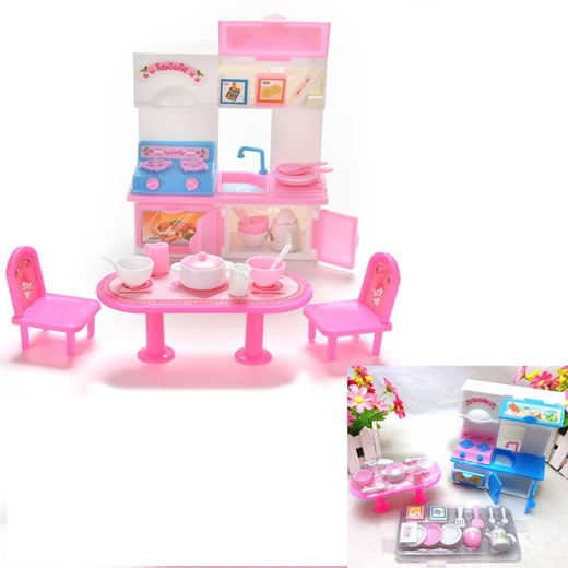 barbie cupboard set