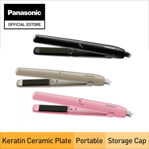 panasonic compact hair straightener & curler eh hv11