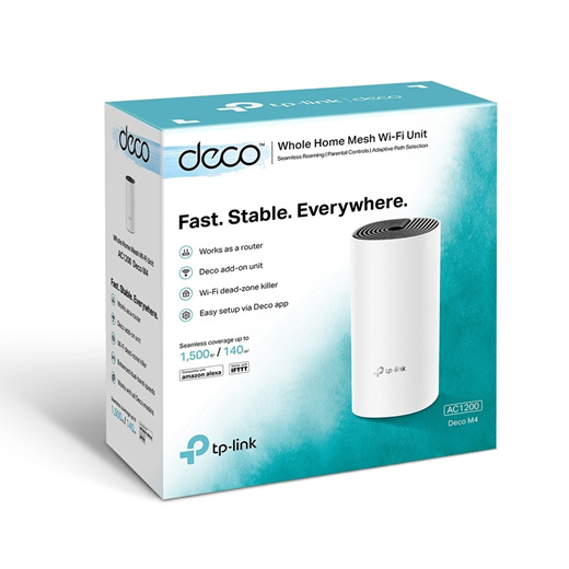 Qoo10 Tp Link Tplink Deco M4 1pack Home Mesh Wi Fi Router Mobile Accessories