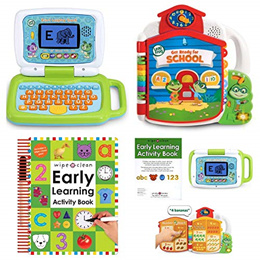 LeapFrog Numbers Dry Erase Activity Book for Grades K-1 with