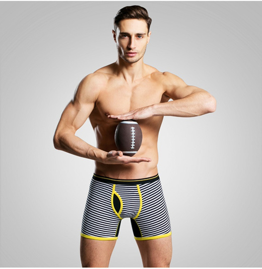 Elegance1234 Men's Active-wear Soft Cotton Extra Long Leg Boxers