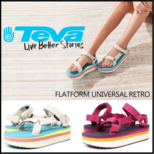 teva flatform retro