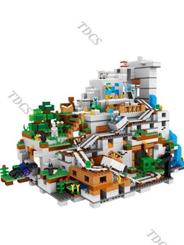 Minecraft Mark Block Mountain Cave LEGO Compatible Block Figure