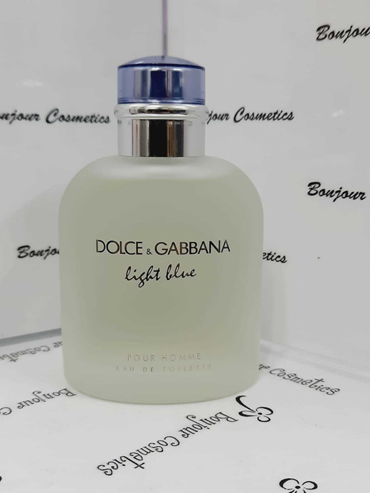 d & g light blue men