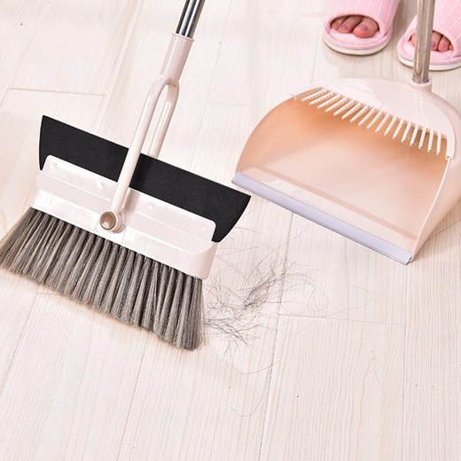 Household removable， wiper， soft hair， broom， dustpan， new style， with EVA scraping and dragging - r