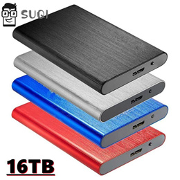 SUQI 4TB 8TB 16TB Mini Mobile Hard Disk Memory Hard Drive External Storage Portable SATA HDD High Sp