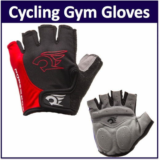 bike riding half gloves