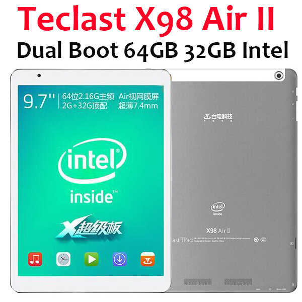 Qoo10 Dhl Free Shipping Teclast X98 Air Ii Dual Boot 64gb 32gb Intel Z3736f Mobile Accessori