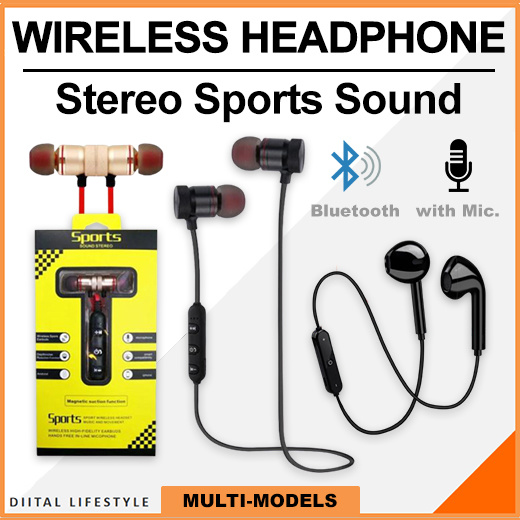 Qoo10 Wireless S6 Sport Rewo Sports Sound Stereo Wireless