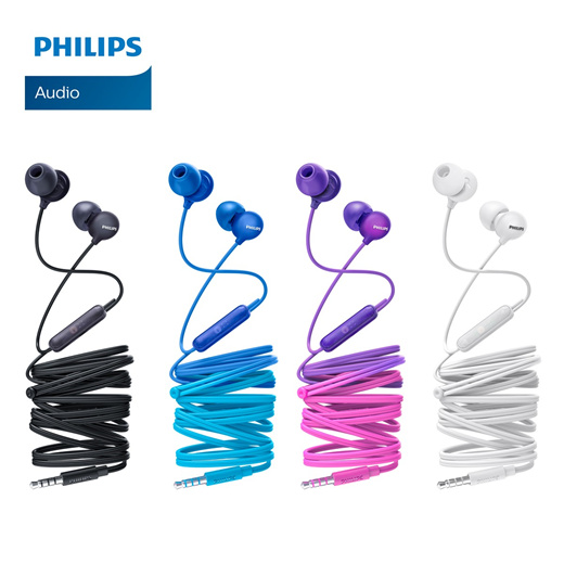 philips earphone with mic she2405