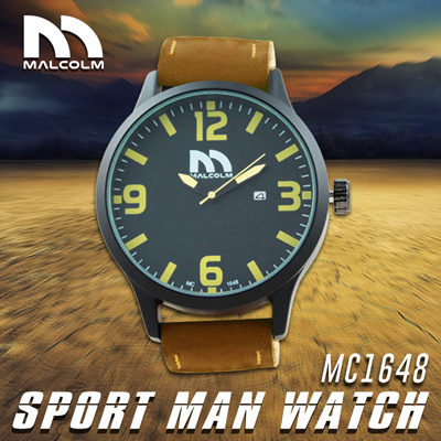 Qoo10 NEW ARRIVAL MALCOLM MC1648 SPORT MAN WATCH 