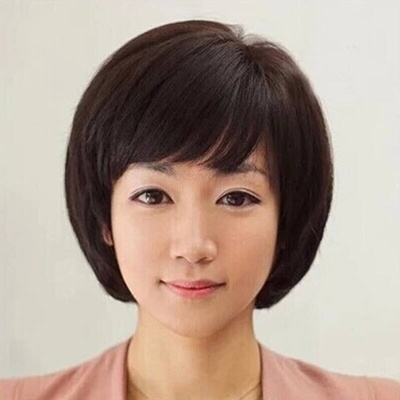 Qoo10 Wtb Older Female Short Hair Bobo Wigs Real Natural Moms