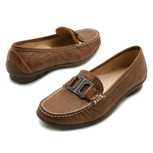 Qoo10 - [TANDY] Lady s Shoes Loafer Tan (2cm) 71464 C-461/AUTHENTIC : Shoes