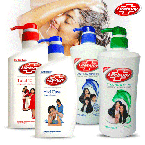 BARU!!! GET 2 pcs LIFEBUOY BODY WASH AND SHAMPOO 500ML | 680ML Deals for only Rp90.540 instead of Rp104.069