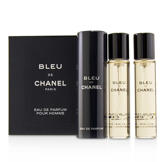 Qoo10 - Bleu De Chanel Eau De Parfum Twist And Spray 3x20ml : Perfume &  Luxury Beauty
