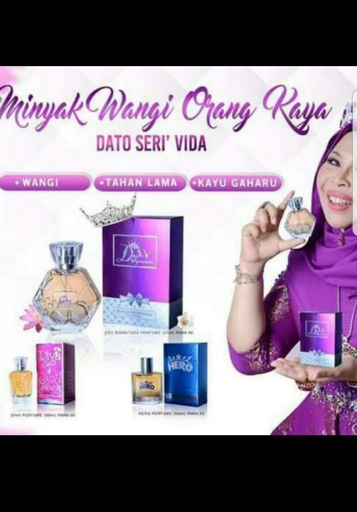 Qoo10 - DATO SERI VIDA PERFUME (50ML) HERO/DIVA : Perfume & Luxury