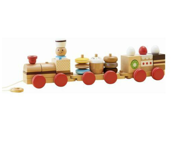 the wooden toy