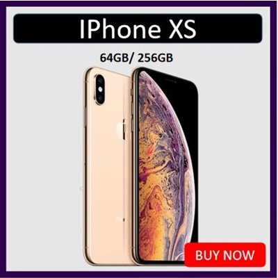 Qoo10 - Apple IPhone XS / XS Max 64GB/256GB A Grade Black/ White/ Gold Second ... : Mobile Devices