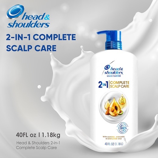 Head & shoulders 2-in-1 complete 2025 scalp care