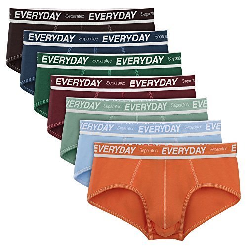 Qoo Separatec Men S Underwear Pack Colorful Cotton Stretch