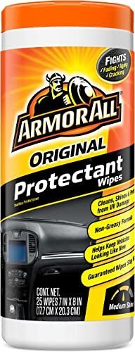 Armor All - 18782 Protectant, Glass and Cleaning Wipes, 30 Count Each (Pack  of 3)