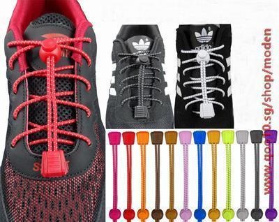 Qoo10 - No Tie Shoelaces Lazy shoelace 