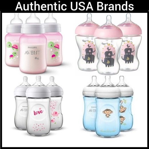 avent girl bottles