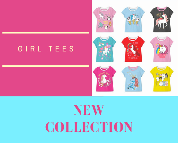 New Arrival Kaos Anak Perempuan Lengan Pendek 1 Deals for only Rp30.030 instead of Rp45.500