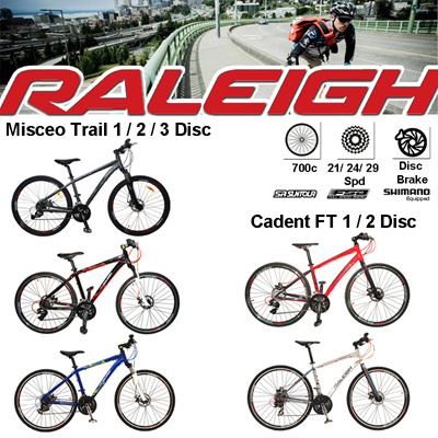 raleigh hybrid cycle