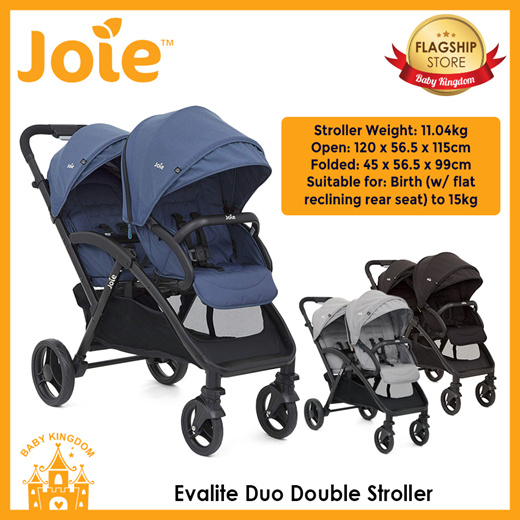 joie double stroller