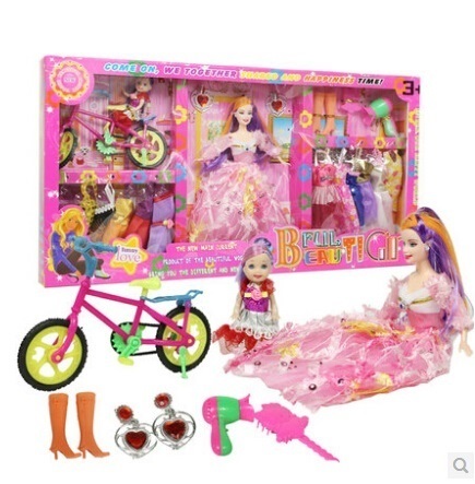 barbie doll gift set