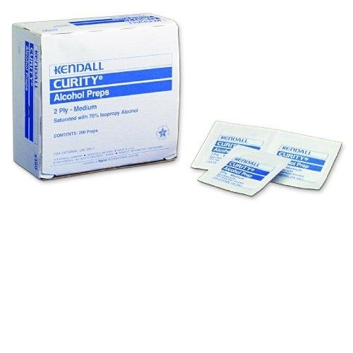 kendall curity alcohol prep pads