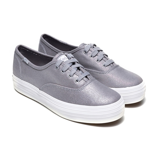 keds silver sneakers