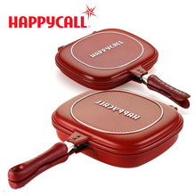 Happy call New Deep Double-Sided Frying Pan 27cm / Gill fry pan oven
