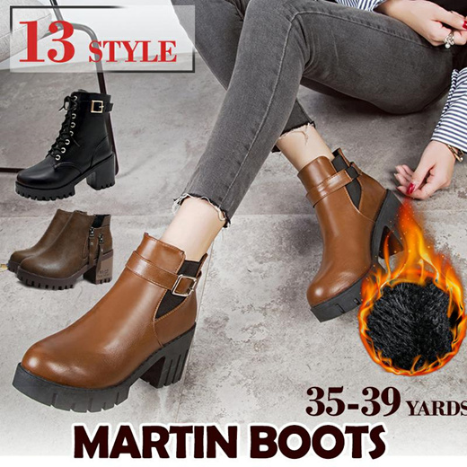 womens leather martin boots