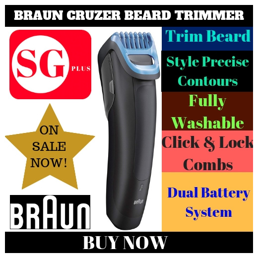 braun cruzer 5 beard trimmer