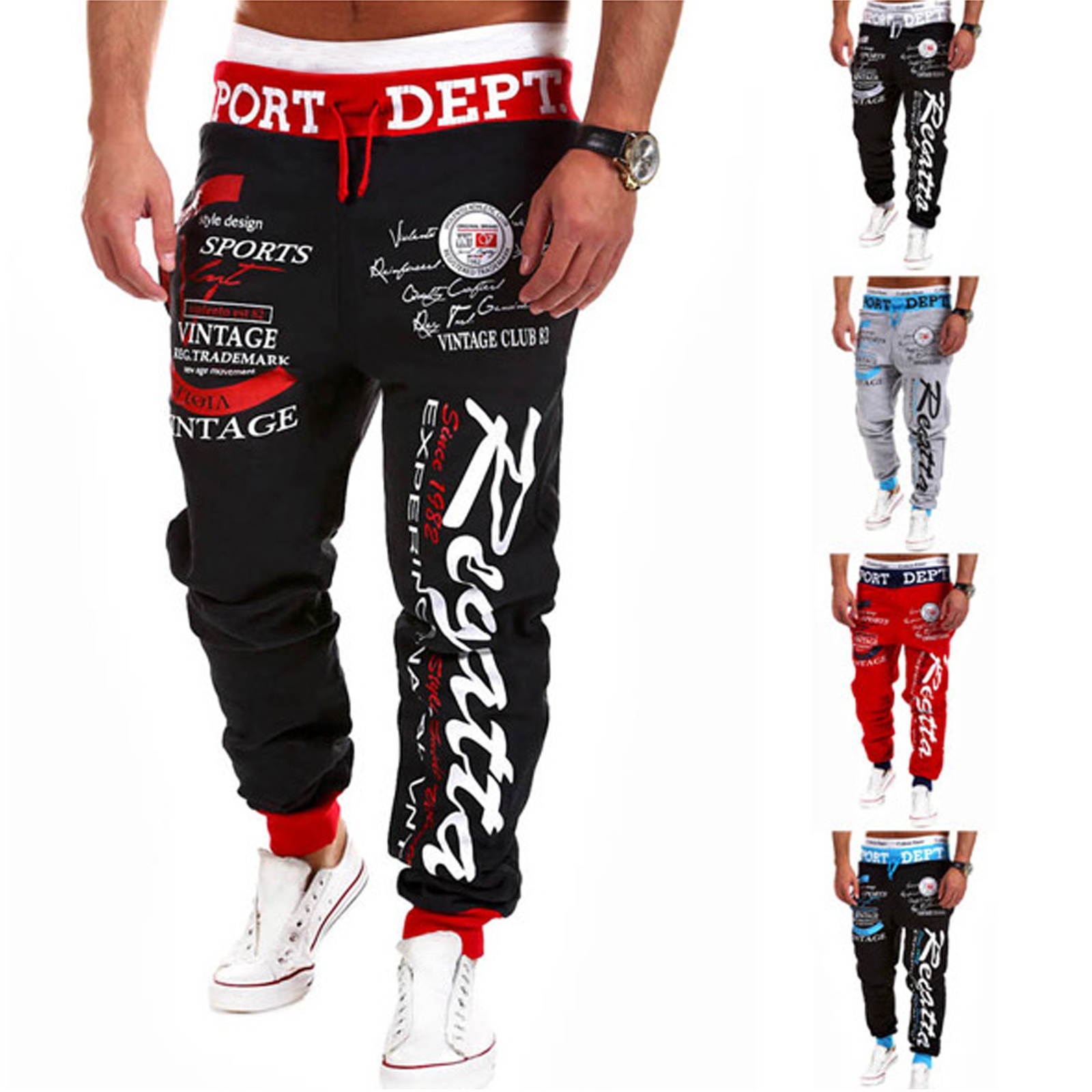 mens loose jogging bottoms