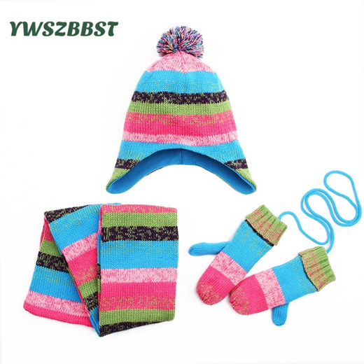 baby boy hat scarf gloves set