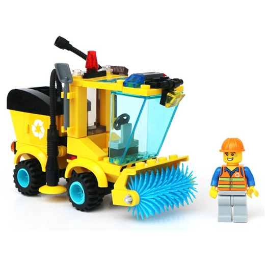 Qoo10 Enlighten City Series Forklift Sweeper Car Truck Construction Mini Ed Toys