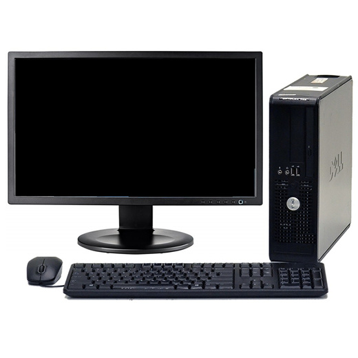 Qoo10 - Dell Optiplex 755 (SFF) Desktop PC (Factory Refurbished) + Dell 19”  LC... : Computer & Games