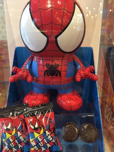 Qoo10 Usj Spiderman Cola Candy 10 Pieces Official Limited Item Souvenir Coll Groceries