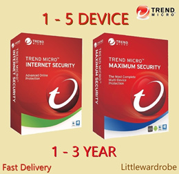 [Global] GENUINE TREND MICRO MAXIMUM SECURITY / INTERNET SECURITY (1 - 3 YEAR) 2023