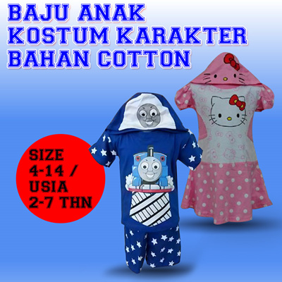 Qoo10 SUPER MURAH BAJU  ANAK  KOSTUM KARAKTER  