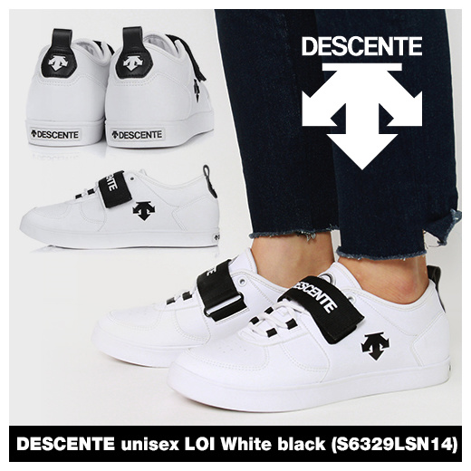 Qoo10 Descente デサント 可愛いスニーカー韓国有名なブランド Instagramで口コミ 韓国情報 Unisex Loi White B Bags Shoes Acc