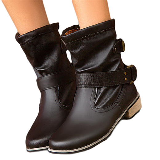 leather motorcycle boots for women